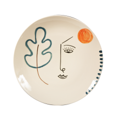 AZUL - Ollarus - Très grande assiette Caras