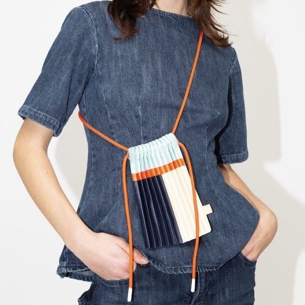 Mini Tote Bag Blue