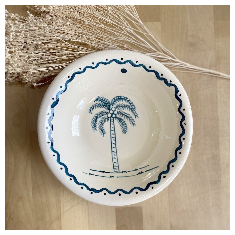 AZUL - Saladier Palmeira Palmeira - Ollarus