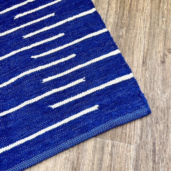 AZUL - Tapis Lineas en coton