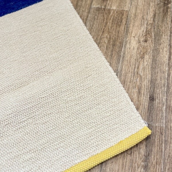 AZUL - Tapis Grafico en coton