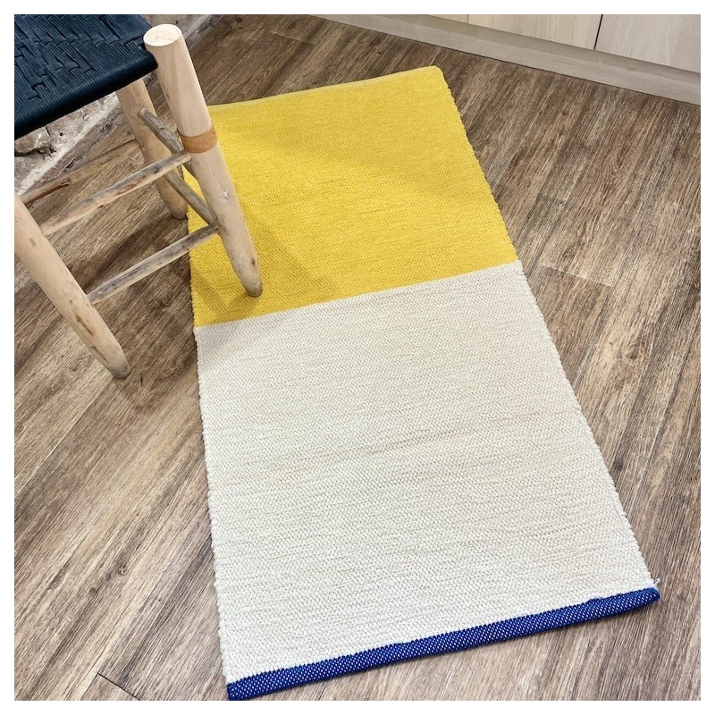 AZUL - Tapis Grafico en coton