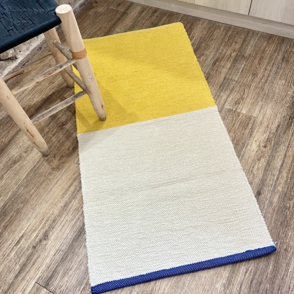 AZUL - Tapis Grafico en coton
