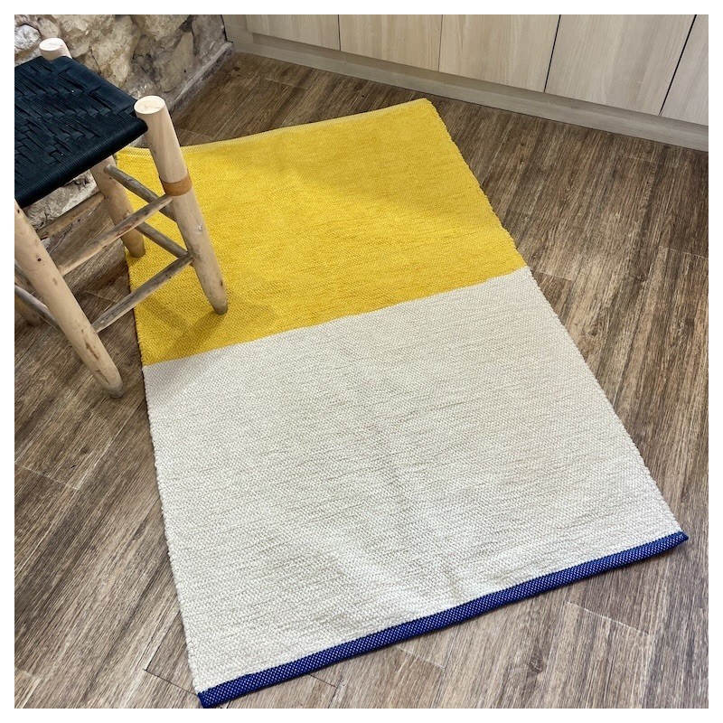 AZUL - Tapis Grafico en coton