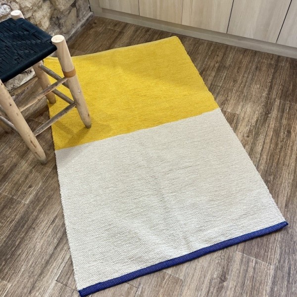 AZUL - Tapis Grafico en coton