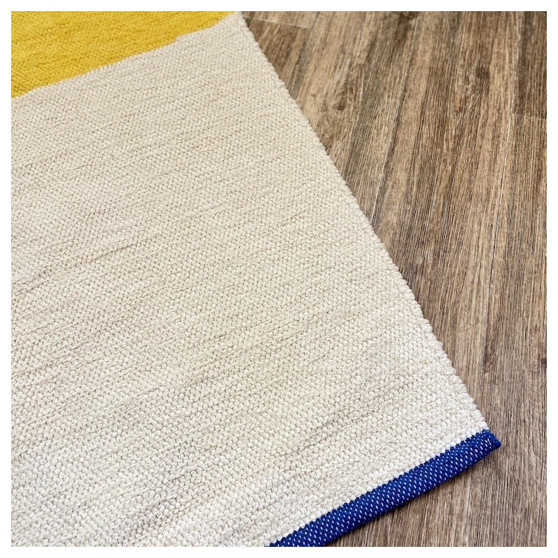 AZUL - Tapis Grafico en coton