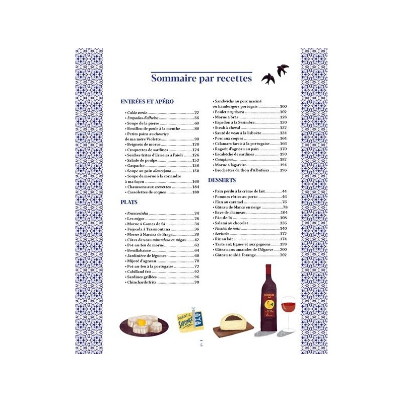 Portugal, ballades gourmandes, recettes et art de vivre