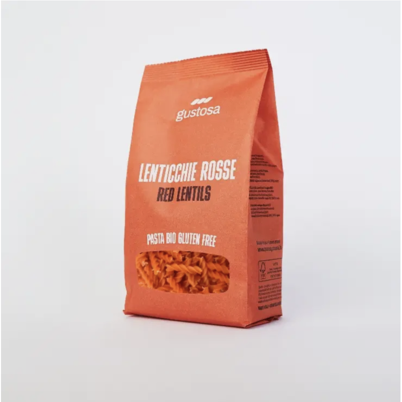 AZUL - FUSILLI 100% Lentilles Rouges BIO