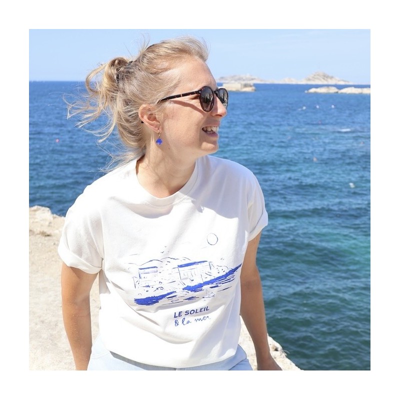 AZUL - T-Shirt Azul - Le soleil & la mer