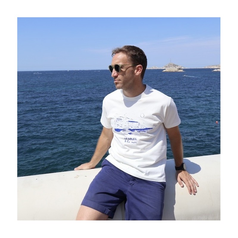 AZUL - T-Shirt Azul - Le soleil & la mer