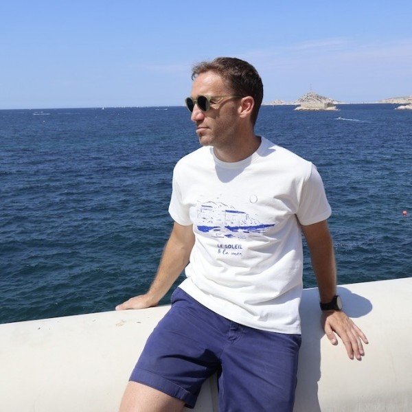 AZUL - T-Shirt Azul - Massalia