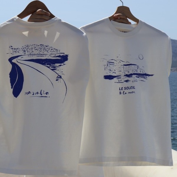 AZUL - T-Shirt Azul - Massalia