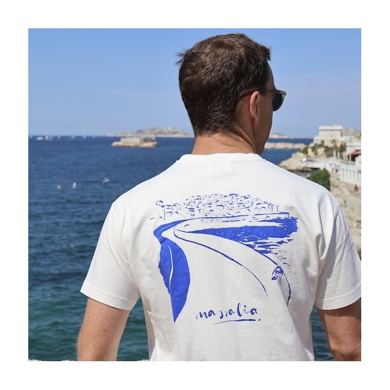 AZUL - T-Shirt Azul - Massalia