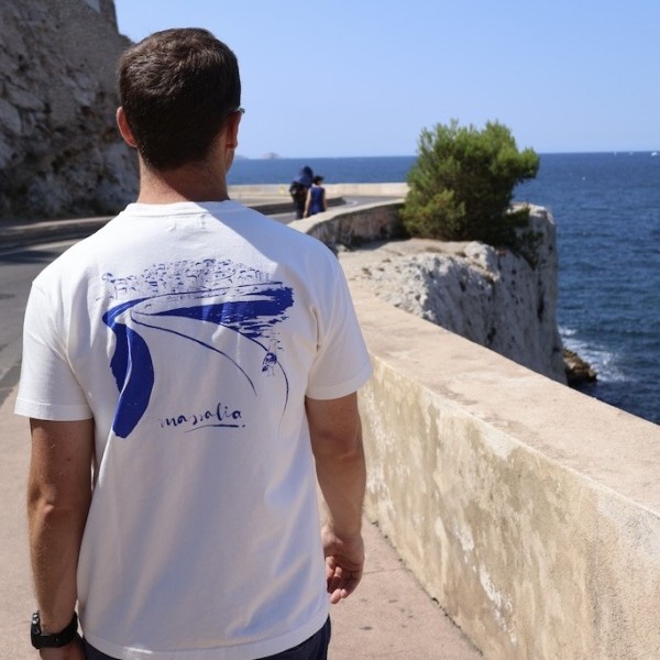 AZUL - T-Shirt Azul - Massalia