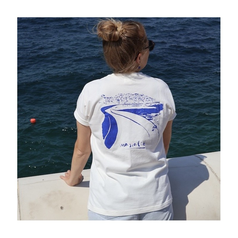 AZUL - T-Shirt Azul - Massalia