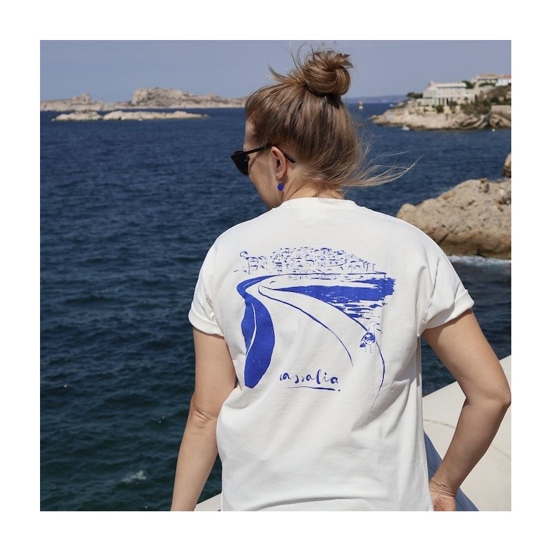 AZUL - T-Shirt Azul - Massalia