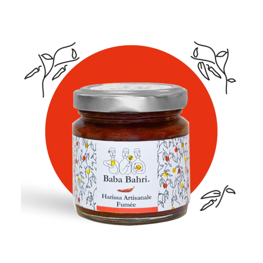 AZUL - BABA BAHRI - Harissa Artisanale de Tunisie Fumée