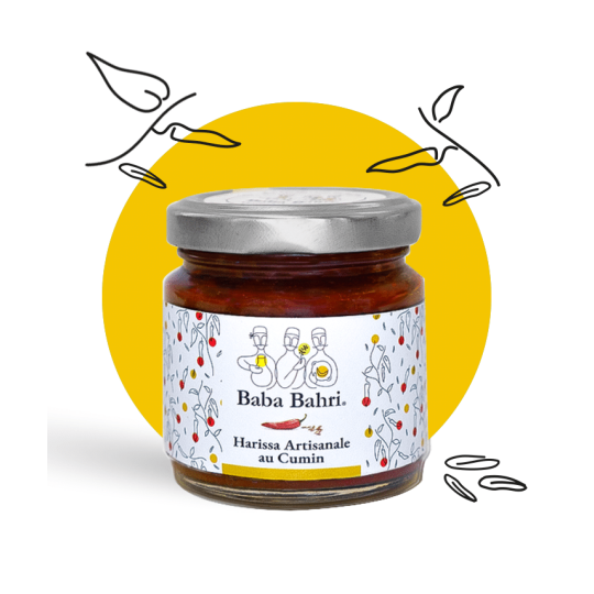 AZUL - BABA BAHRI - Harissa Artisanale au cumin