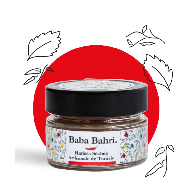 AZUL - BABA BAHRI - Harissa Séchée Artisanale de Tunisie