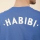 AZUL - LYOUM - T-shirt Habibi bleu
