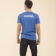 AZUL - LYOUM - T-shirt Habibi bleu
