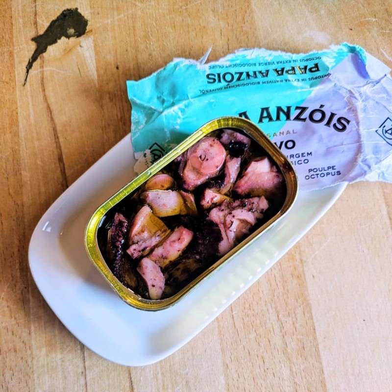 AZUL - Papa Anzóis - Poulpe à l'huile d'olive bio