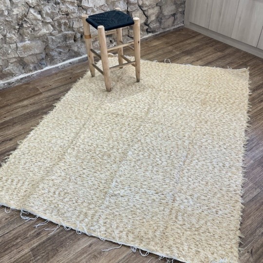 Grand tapis peludo Castanha