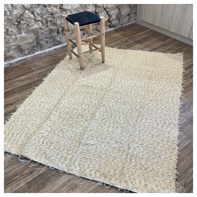 Grand tapis peludo Castanha