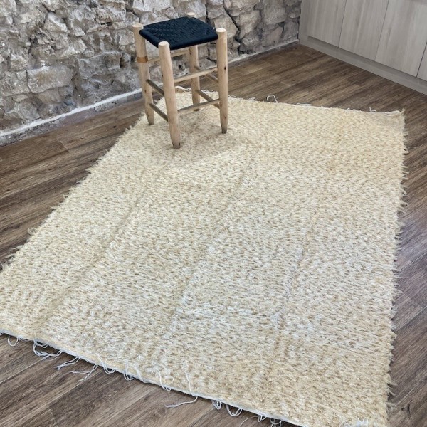 Grand tapis peludo Castanha