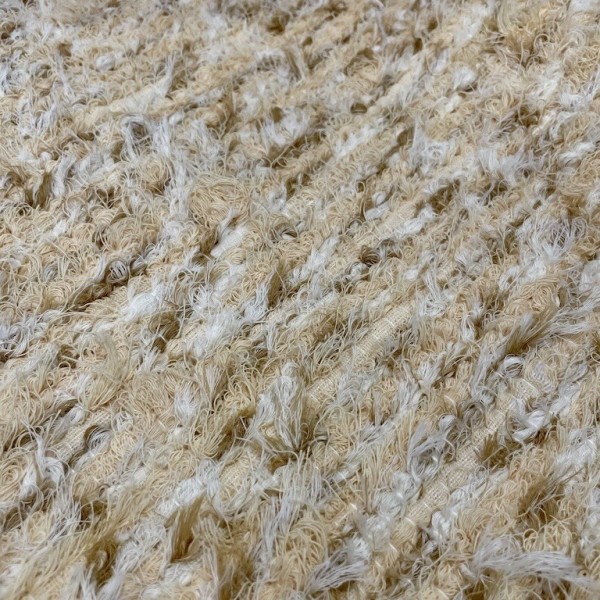 Grand tapis peludo Castanha