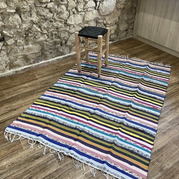 Grand tapis trapos branco