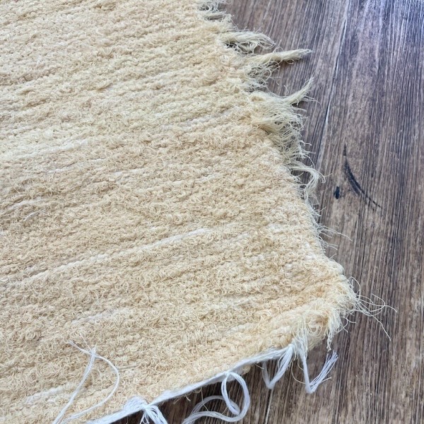 Grand tapis peludo Beje
