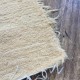 Grand tapis peludo Beje