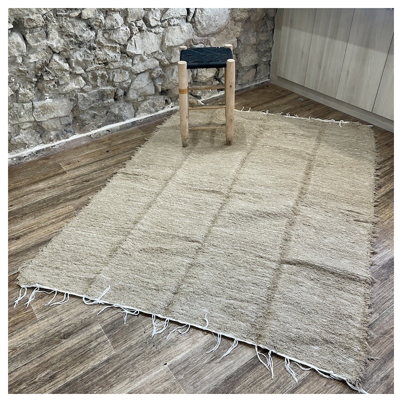 Tapis peludo camel 150 x 200cm