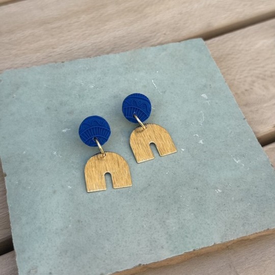 AZUL - Sol Studio - Boucles D'oreilles Gloria