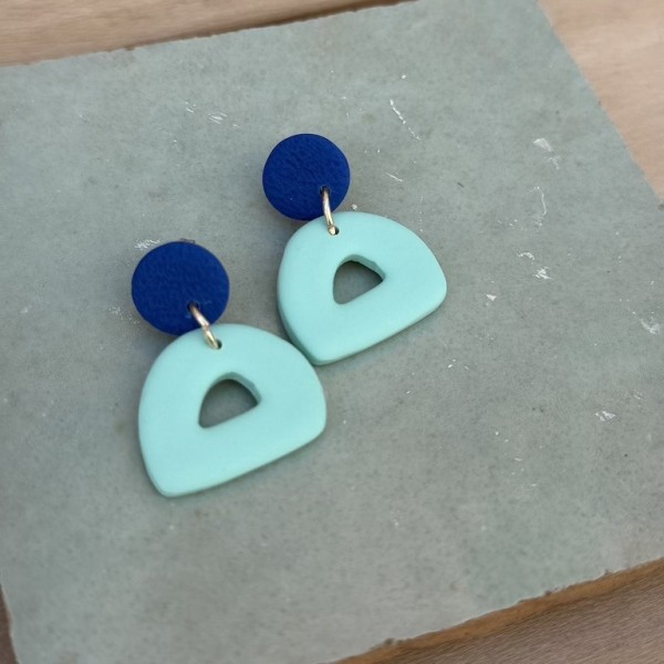 AZUL - Sol Studio - Boucles d'Oreilles Chiara 1