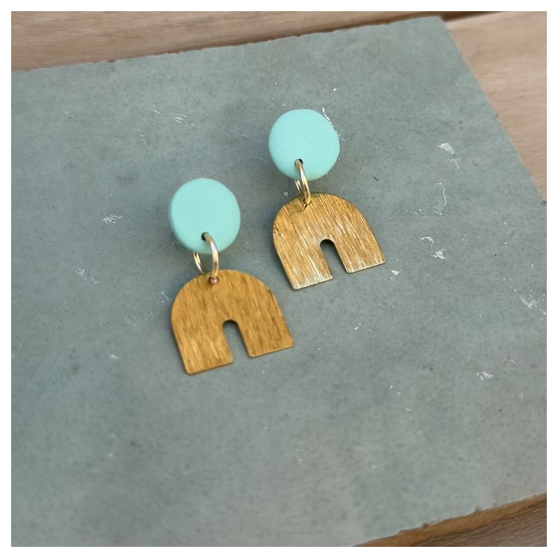 AZUL - Sol Studio - Boucles D'oreilles Gloria