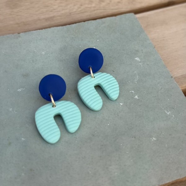 AZUL - Sol Studio - Boucles d'Oreilles Chiara 2