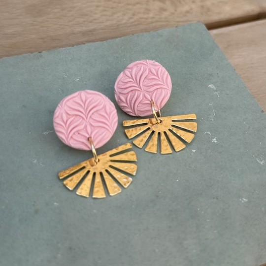 AZUL - Sol Studio - Boucles d'Oreilles Aztec