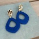 AZUL - Sol Studio - Boucles d'Oreilles Marley Laiton