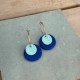 AZUL - Sol Studio - Boucles d'Oreilles Danielle Round