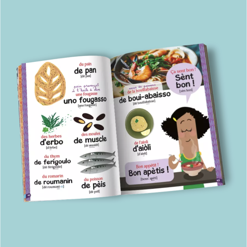 AZUL - Provençal - Le Guide de Conversation des Enfants - Bonhomme de chemin