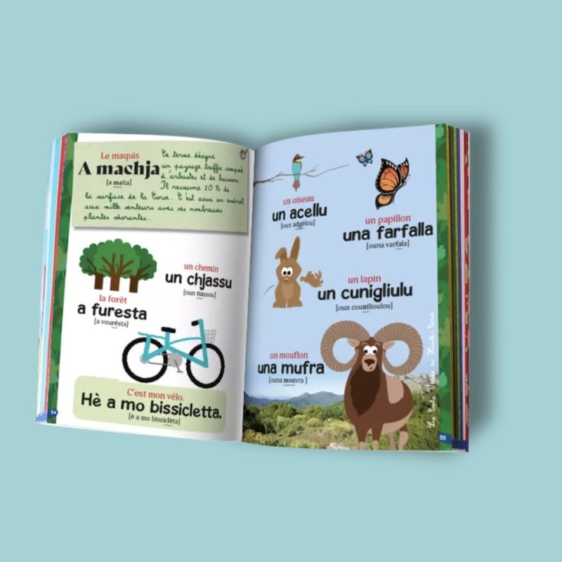 AZUL - Corse - Le Guide de Conversation des Enfants - Bonhomme de chemin