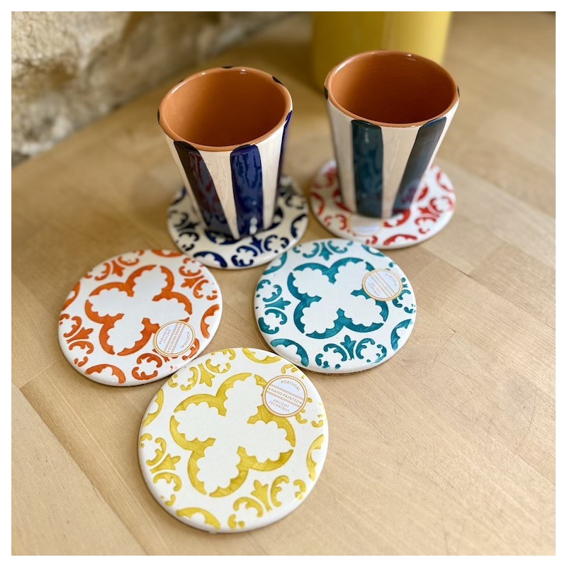 AZUL - Dessous de verre fleur