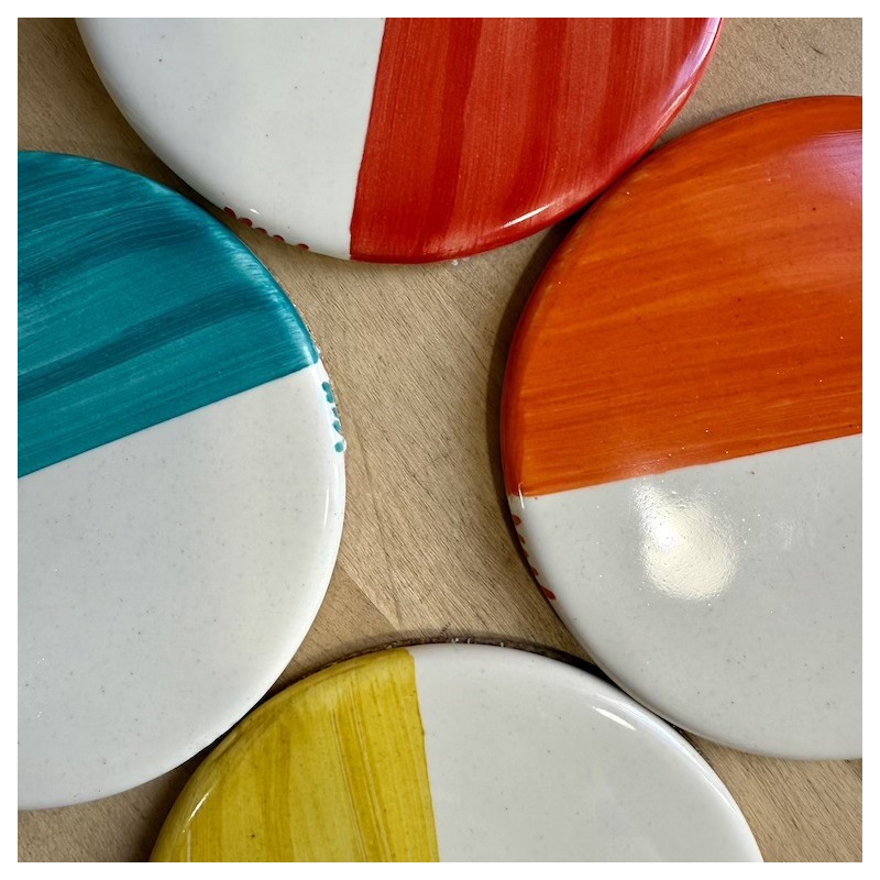 AZUL - Dessous de verre bicolore