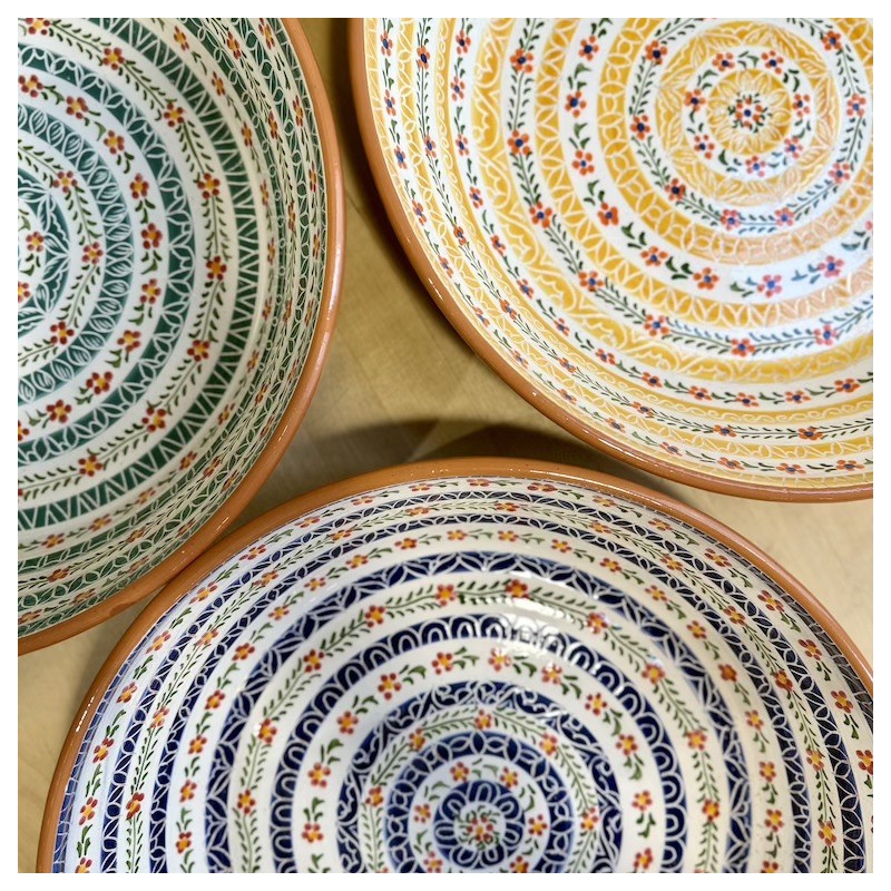 AZUL - A LOJA DA CERAMICA - Saladier Fruteira T12