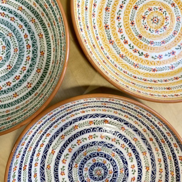 AZUL - A LOJA DA CERAMICA - Saladier Fruteira T12