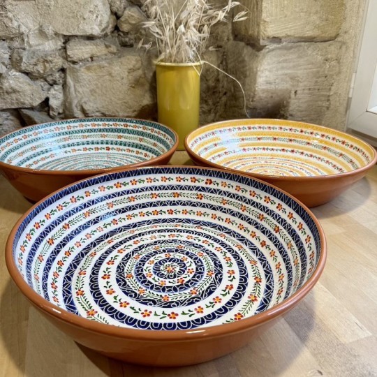 AZUL - A LOJA DA CERAMICA - Saladier Fruteira T12