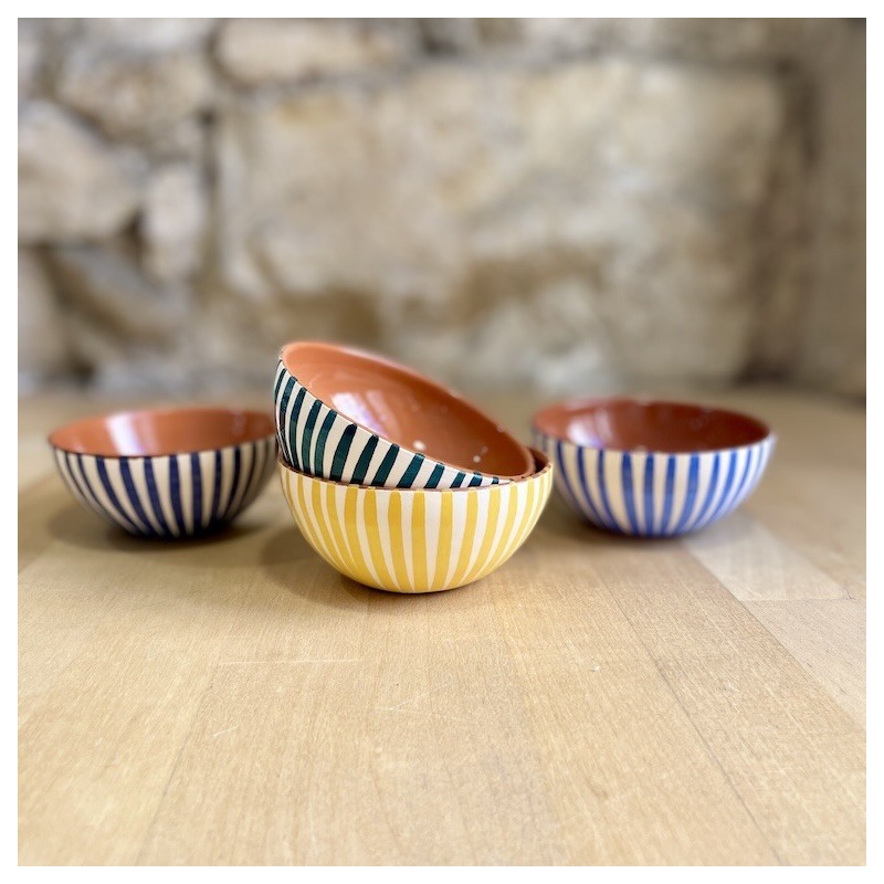 AZUL - Bol rond listas ⌀ 12cm