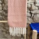 AZUL - Plaid Chevron corail